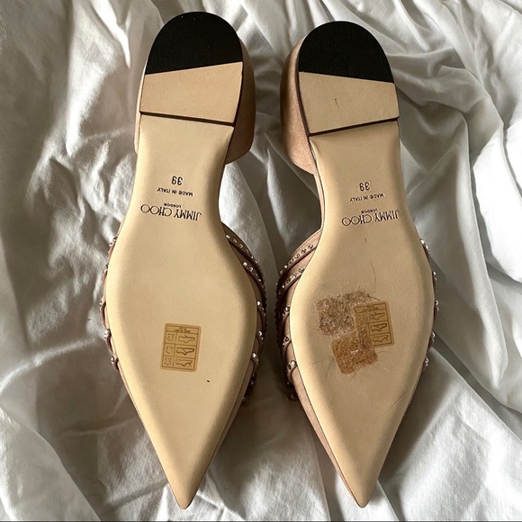 NIB Jimmy Choo Kaitence Flats in Ballet Pink 9 - Picture 6 of 8